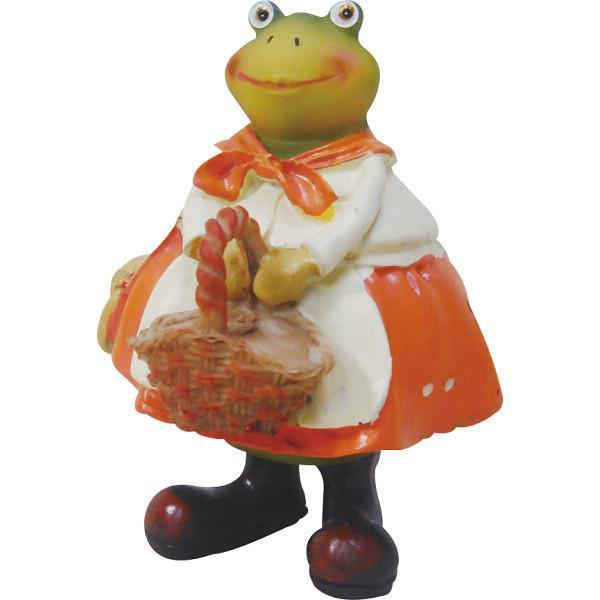 置物 カエル 2個セット