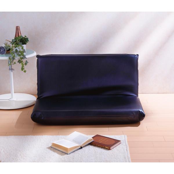 Wソファ ブラック