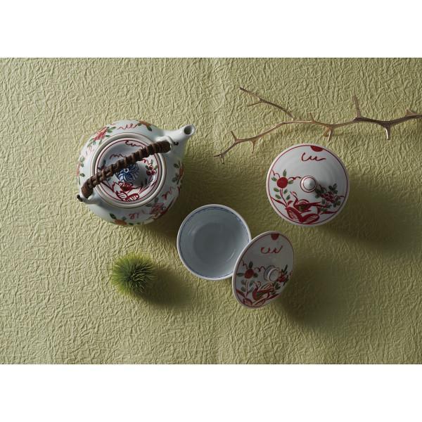 波佐見焼 光玉窯 古伊万里写し絵 番茶器揃