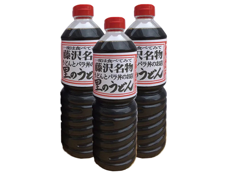 里のうどん バラ丼のタレ 大サイズ 3本セット 1300ｇ×3本
