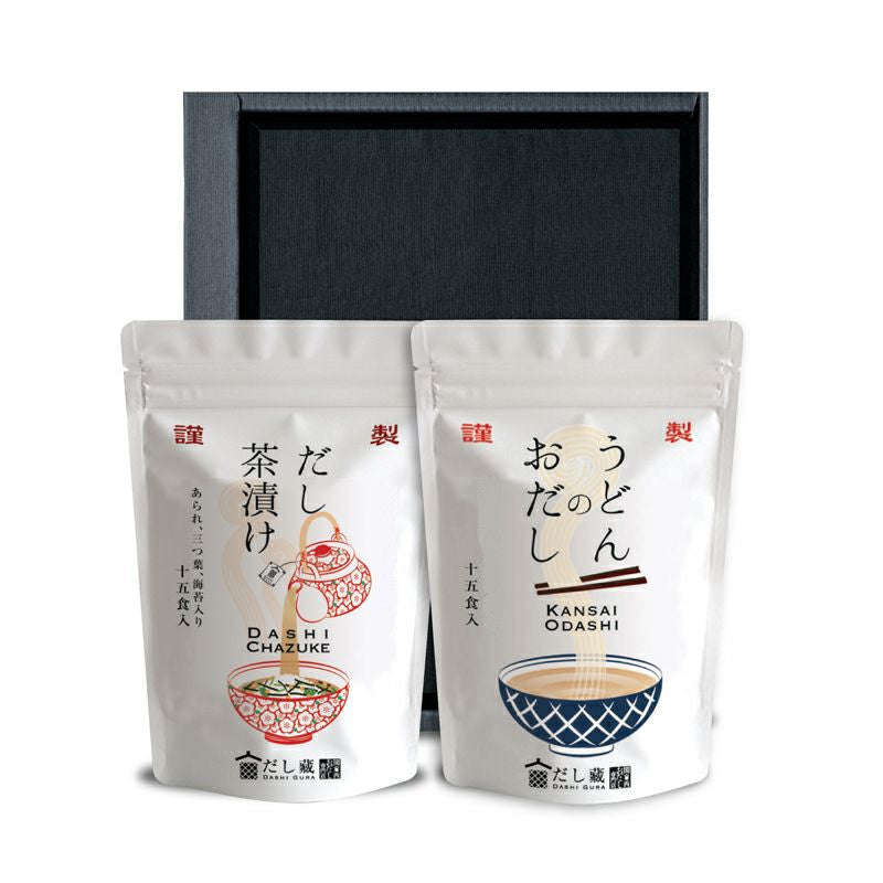 ご贈答用箱入り だし蔵 だし茶漬け・うどんのおだしセット