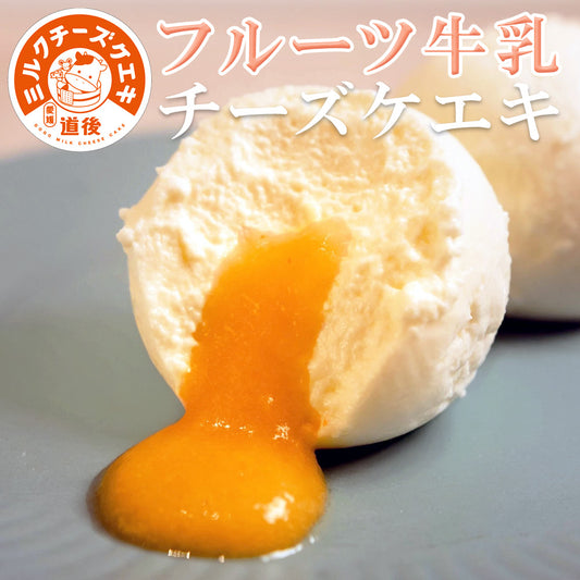 フルーツ牛乳チーズケーキ6個セット 道後ミルクチーズケエキ 冷凍 愛媛 スイーツ
