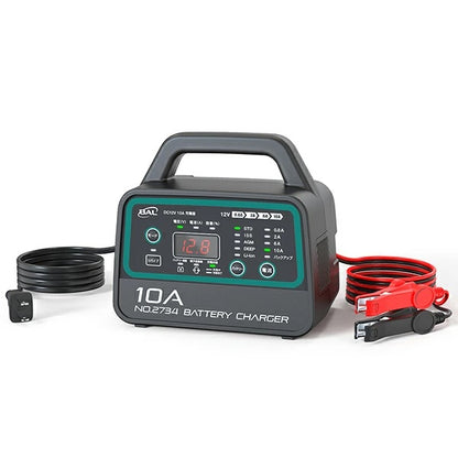 12V バッテリー専用 DC12V 10A 充電器 2734
