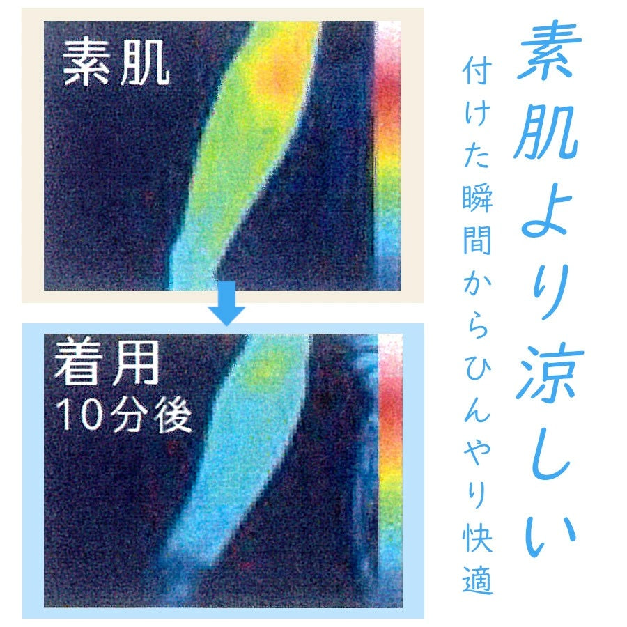 冷感アームカバー 日焼け対策 UVカット 国産 男女兼用