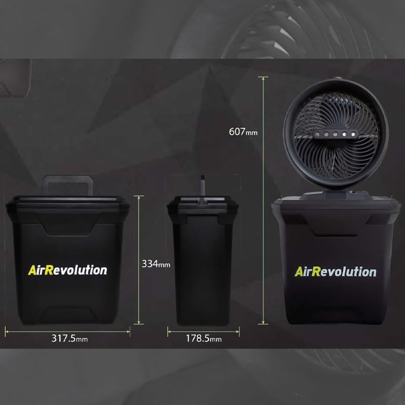 ミストファン AIR REVOLITION 充電式
