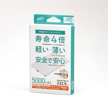 準個体モバイルバッテリー 大橋産業