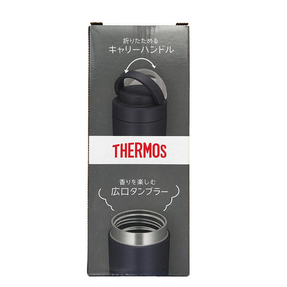サーモス 真空断熱ケータイ広口タンブラー JOV-420 ＭＧＹ グレー THERMOS 水筒