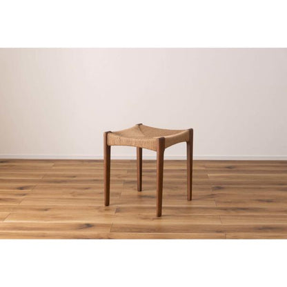 【送料無料】ペーパーコードスツール ブラウン