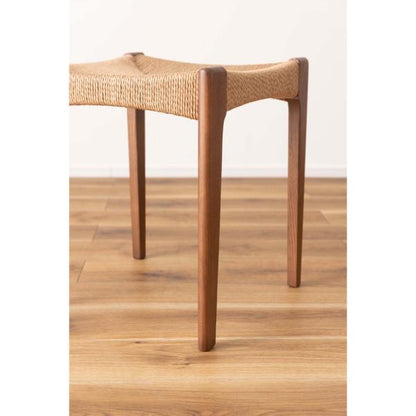 【送料無料】ペーパーコードスツール ブラウン