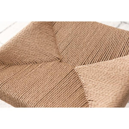 【送料無料】ペーパーコードスツール ブラウン