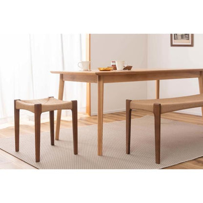 【送料無料】ペーパーコードスツール ブラウン