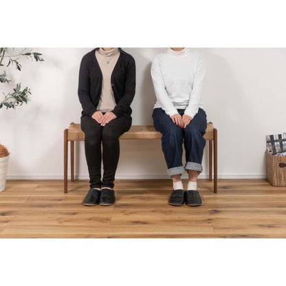 【送料無料】ペーパーコードベンチ ブラウン