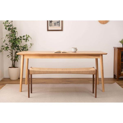 【送料無料】ペーパーコードベンチ ブラウン