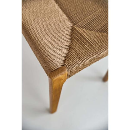 【送料無料】ペーパーコードベンチ ナチュラル