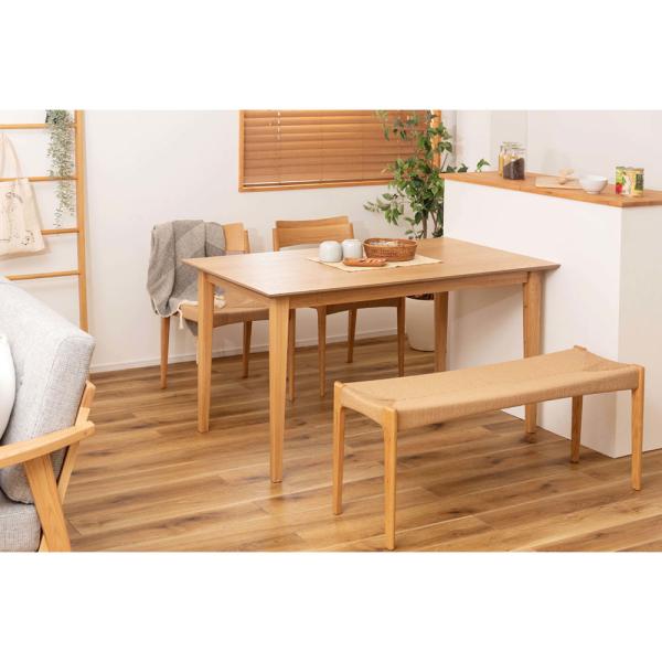 【送料無料】ペーパーコードベンチ ナチュラル