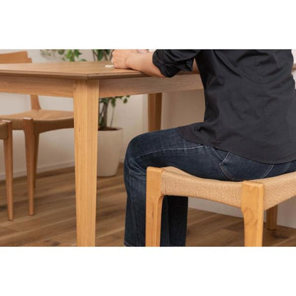 【送料無料】ペーパーコードベンチ ナチュラル