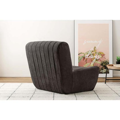 【送料無料】フロアソファ グレー