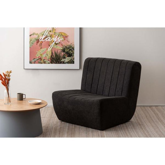 【送料無料】フロアソファ グレー