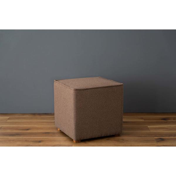 【送料無料】キューブスツール モカブラウン