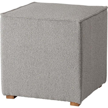 【送料無料】キューブスツール スモーキーグレー