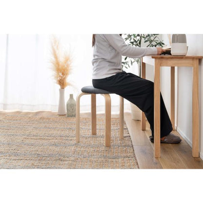 【送料無料】スツール グレー