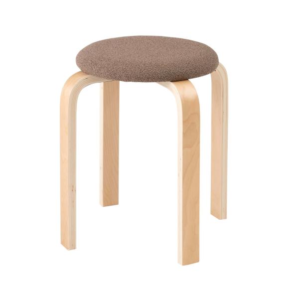 【送料無料】スツール モカブラウン