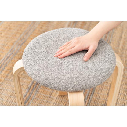 【送料無料】スツール スモーキーグレー