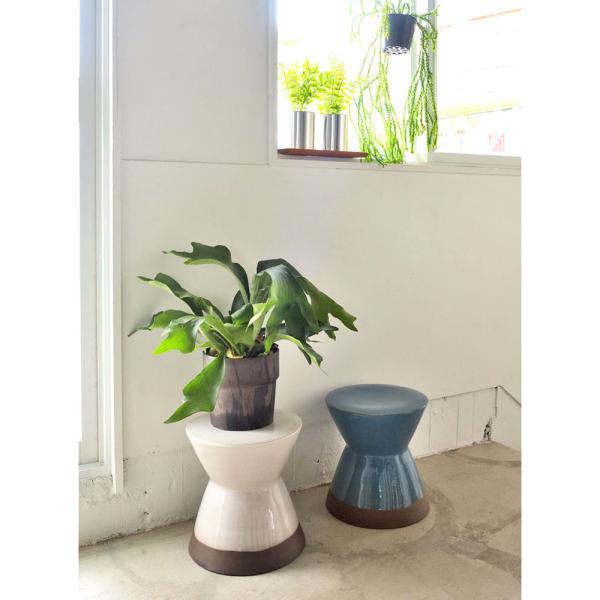 【送料無料】ミニスツール ホワイト 白