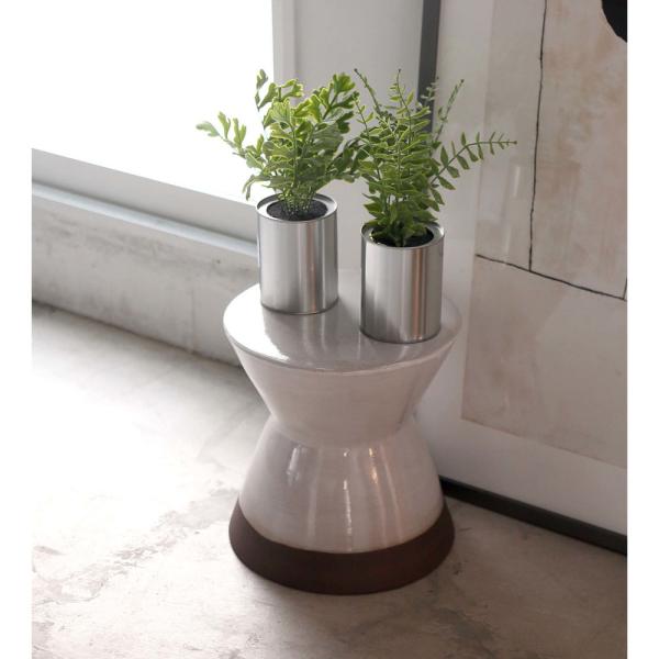 【送料無料】ミニスツール ホワイト 白