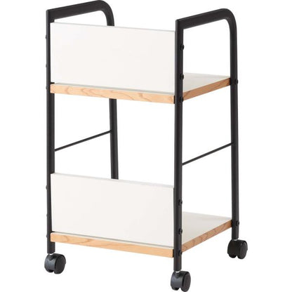 【送料無料】デスクワゴン ホワイト 白