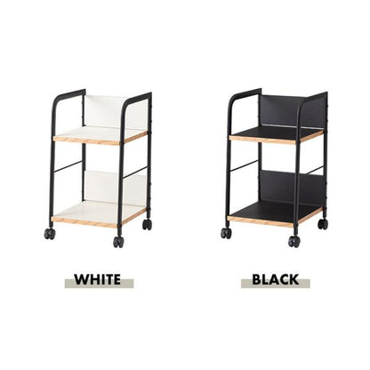 【送料無料】デスクワゴン ホワイト 白