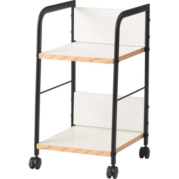 【送料無料】デスクワゴン ホワイト 白