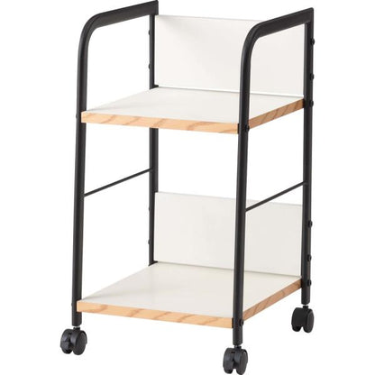 【送料無料】デスクワゴン ホワイト 白