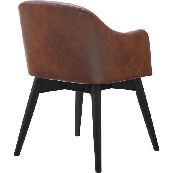 【送料無料】カラメリ チェア ダークブラウン