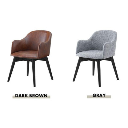 【送料無料】カラメリ チェア グレー