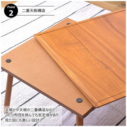 【送料無料】コタツ 正方形