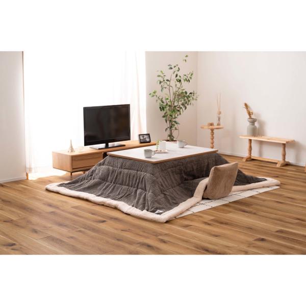 【送料無料】フラットヒーターコタツ ナチュラル