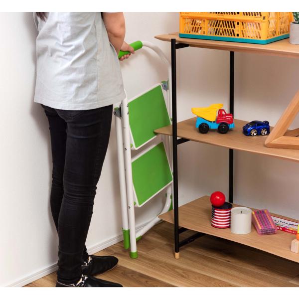 【送料無料】ステップ台 グリーン 緑