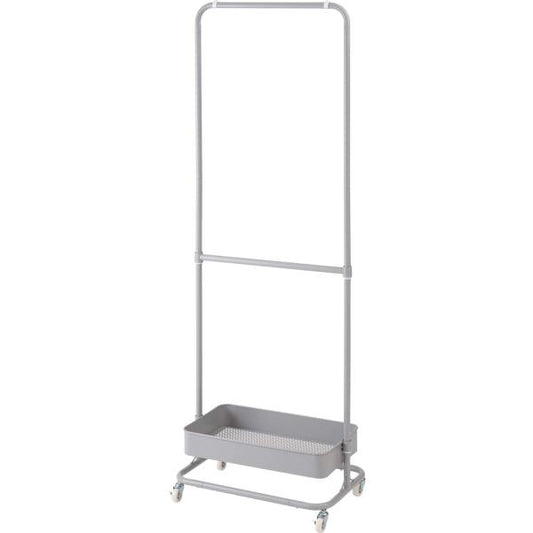 【送料無料】ハンガーワゴン グレー