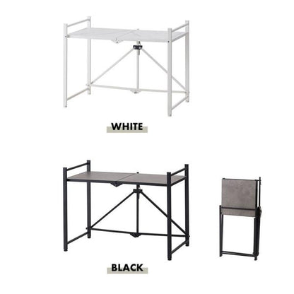 【送料無料】フォールディングレンジラック ホワイト 白