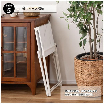 【送料無料】フォールディングレンジラック ホワイト 白