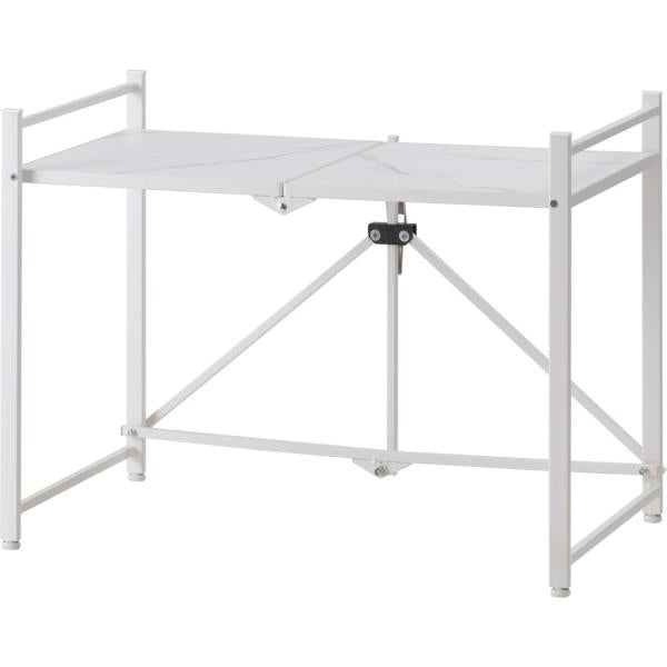 【送料無料】フォールディングレンジラック ホワイト 白