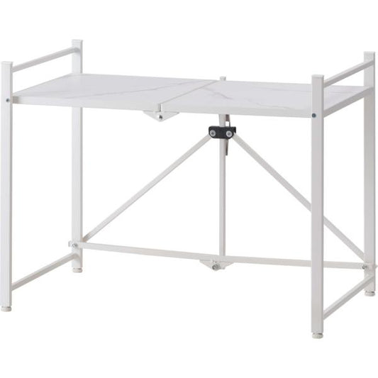 【送料無料】フォールディングレンジラック ホワイト 白