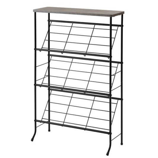 【送料無料】シューズラック ブラック 黒