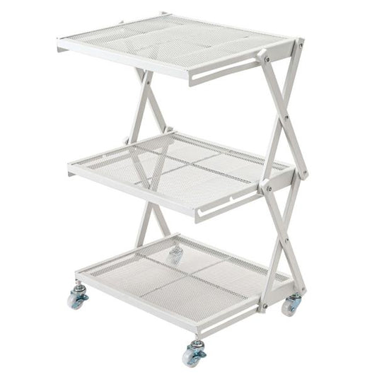 【送料無料】フォールディングラック ホワイト 白