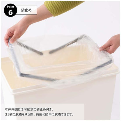 【送料無料】スタッキングペール30L ワイド ブラウン