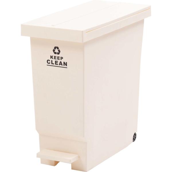 【送料無料】バタフライペダルペール 32L ホワイト 白