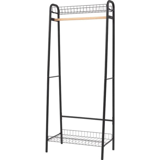 【送料無料】ハンガーラック ブラック 黒