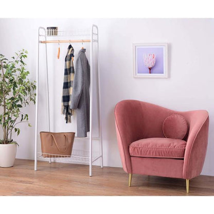 【送料無料】ハンガーラック ホワイト 白