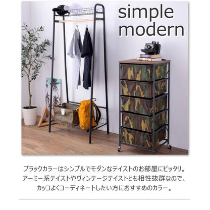 【送料無料】ハンガーラック ホワイト 白